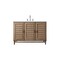 James Martin Vanities Portland 48in Single Vanity Whitewashed Walnut w/ 3 CM Ethereal Noctis Quartz Top 620-V48-WW-3ENC - alternate 1